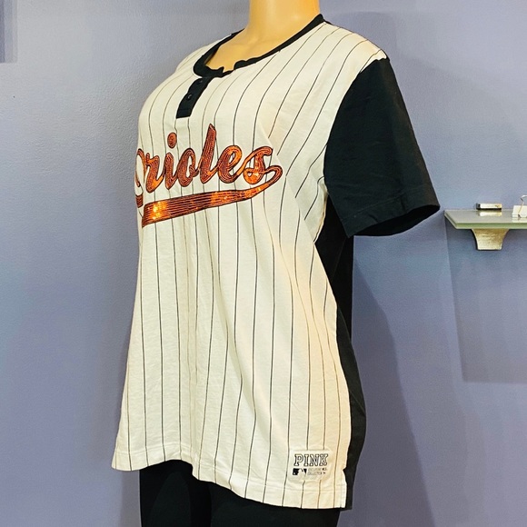 PINK Victoria’s Secret Oriole’s Bling Shirt - Picture 3 of 5